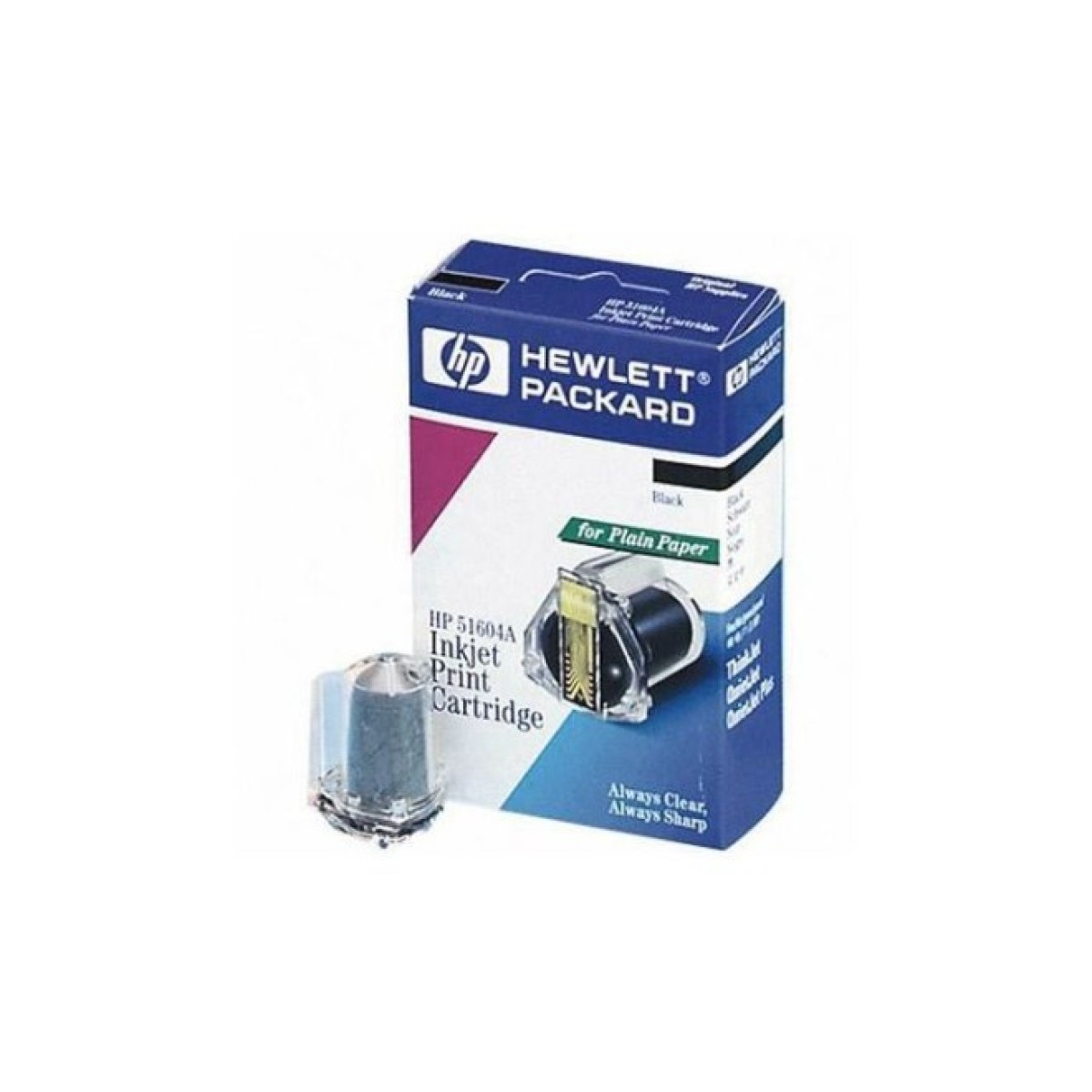Картридж HP ThinkJet and QuietJet. Black (51604A) 256_256.jpg