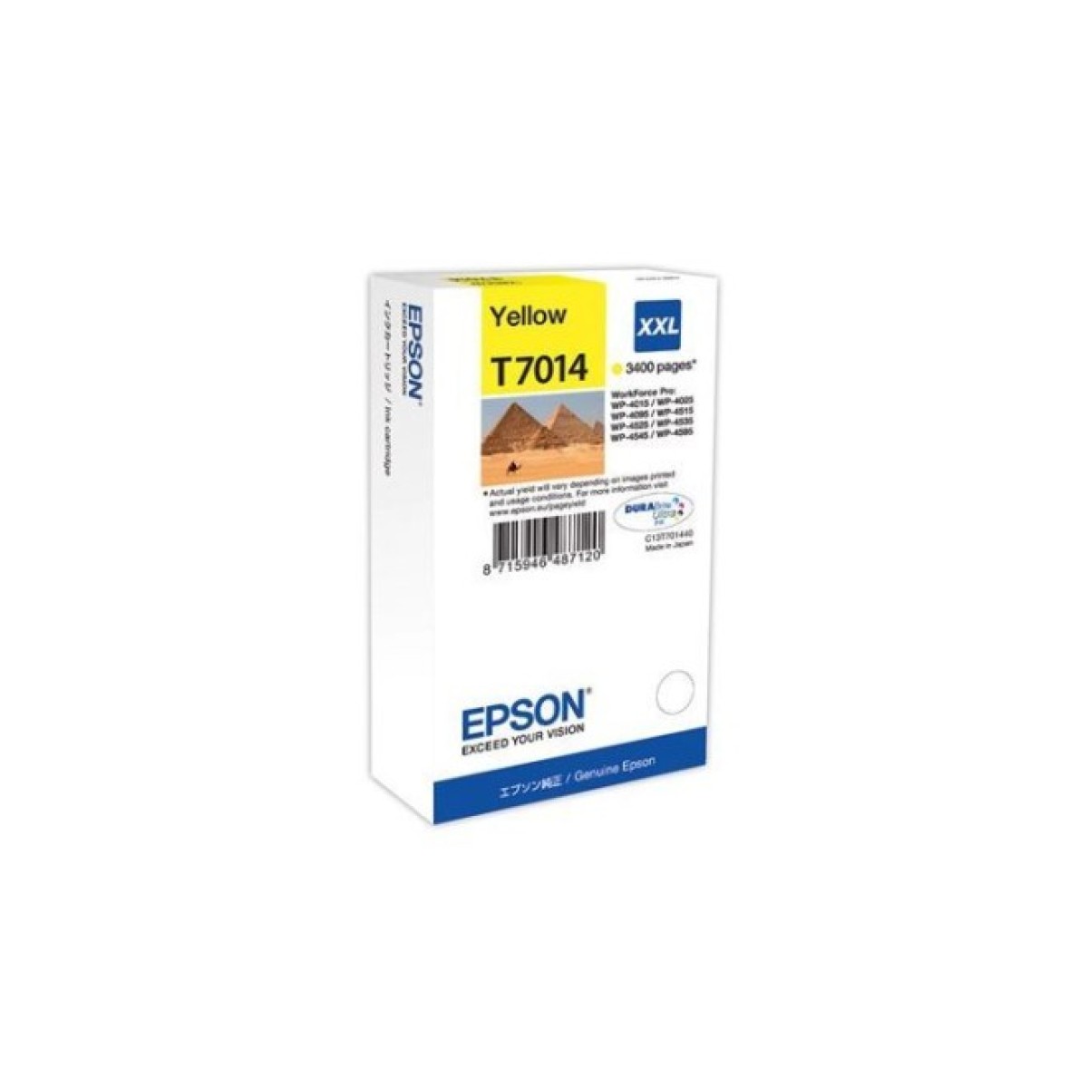 Картридж Epson WP 4000/ 4500 XXL yellow 3.4k (C13T70144010) 256_256.jpg