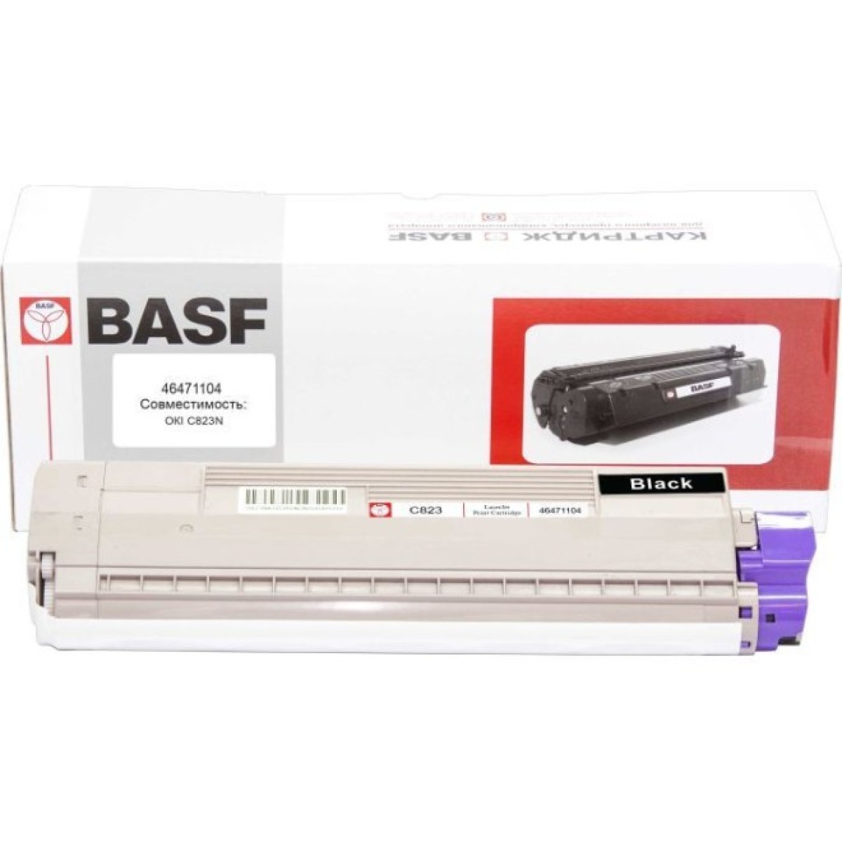 Тонер-картридж BASF OKI C822/823/833dn Black 46471104 (KT-46471104) 256_256.jpg