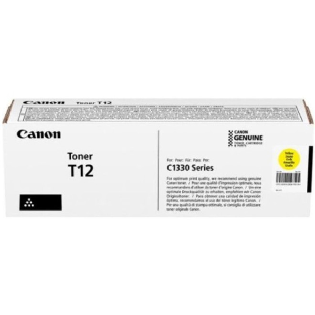 Тонер-картридж Canon T12 Yellow (5095C006AA) 256_256.jpg