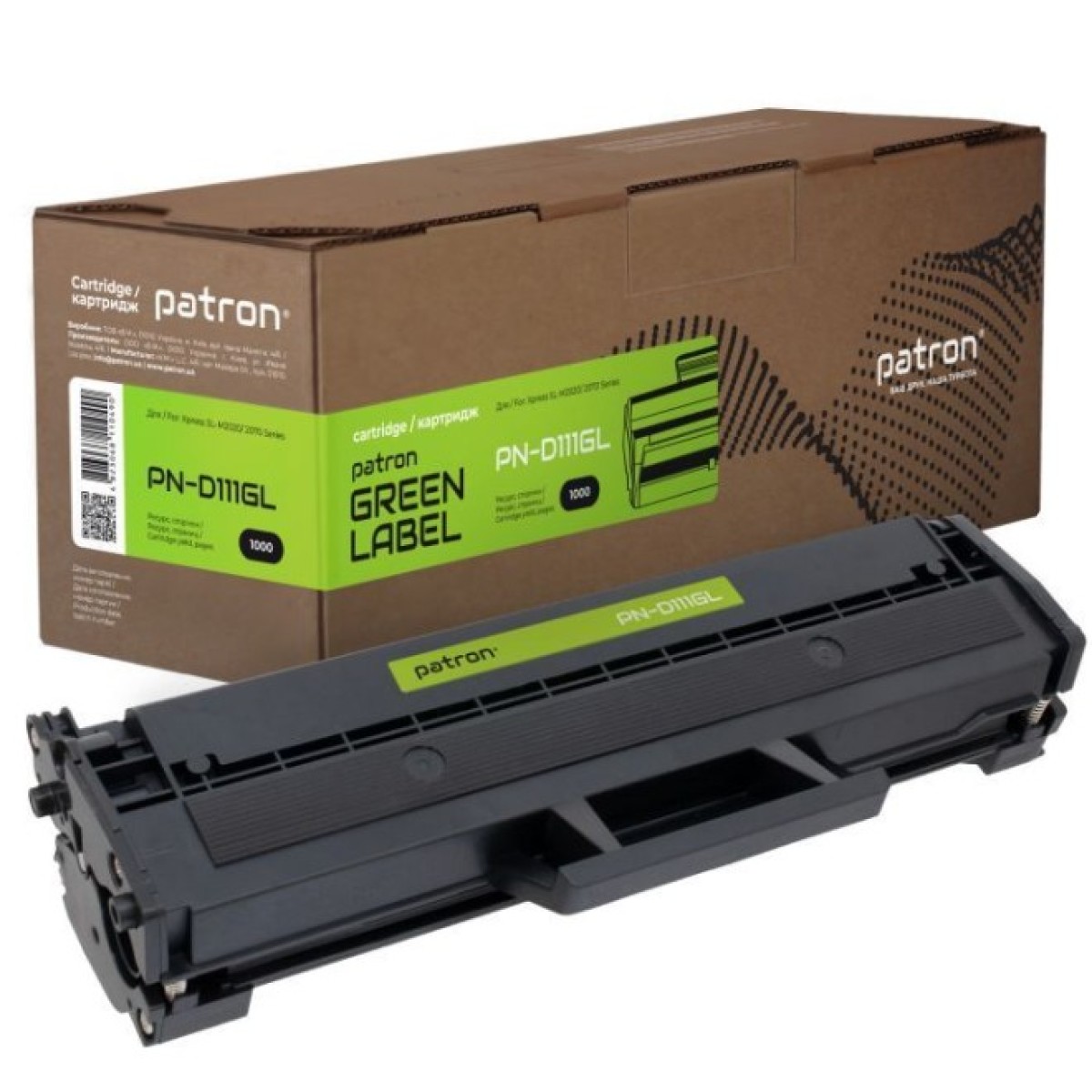 Картридж Patron SAMSUNG MLT-D111S (SL-M2020) GREEN Label (PN-D111GL) 256_256.jpg