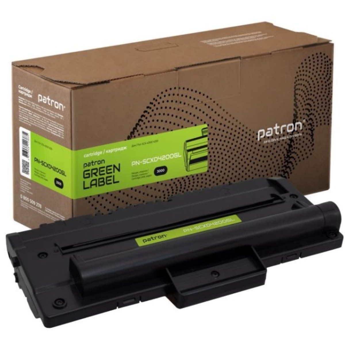 Картридж Patron SAMSUNG SCX-4200/4220 GREEN Label (PN-SCXD4200GL) 256_256.jpg