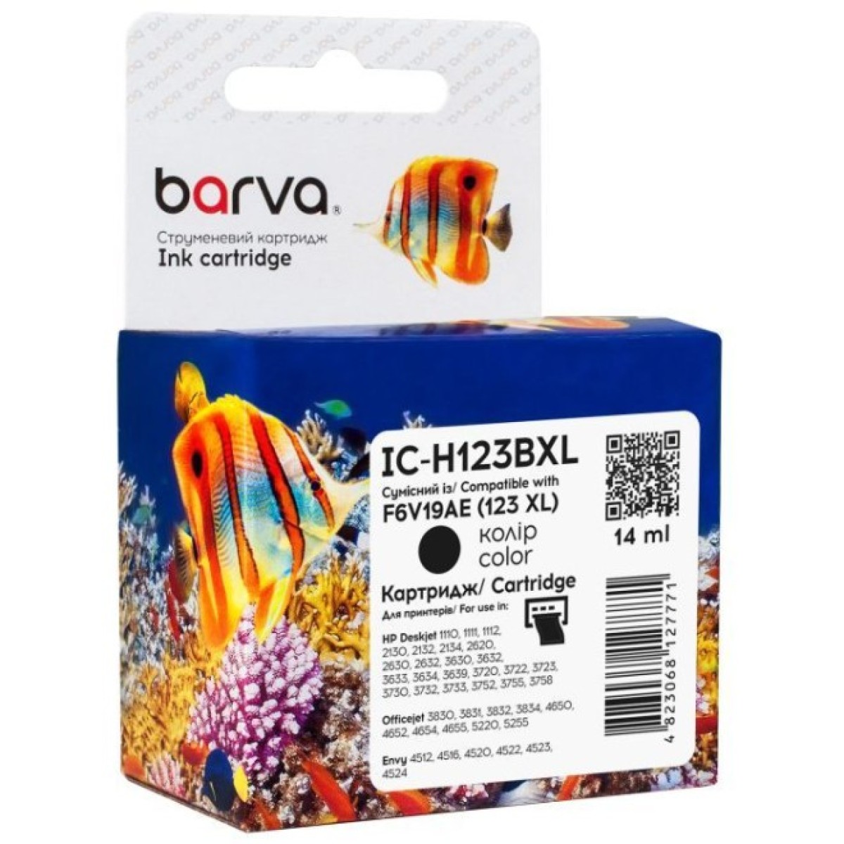 Картридж Barva HP 123XL black/F6V19AE, 14 мл (IC-H123BXL) 256_256.jpg