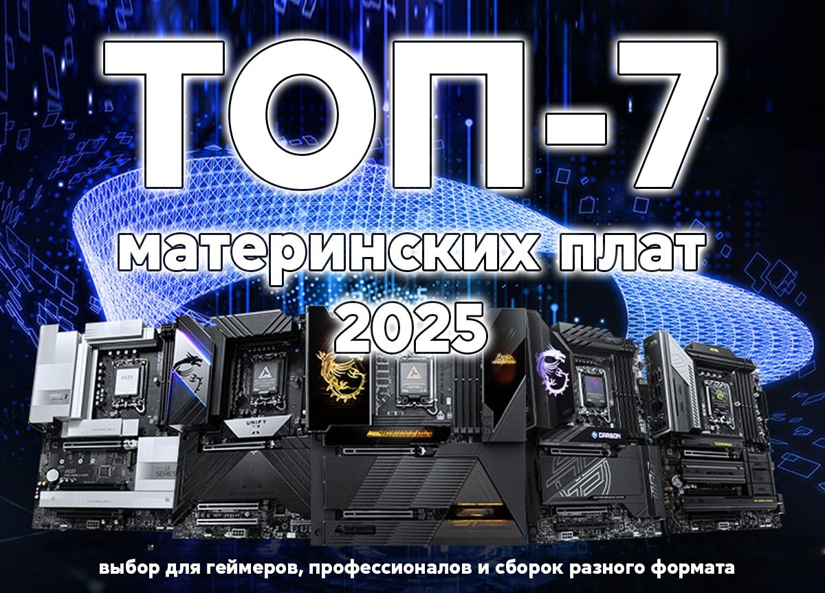 ТОП-7 материнских плат 2025: выбор для геймеров, профессионалов и сборок разного формата - фото 1