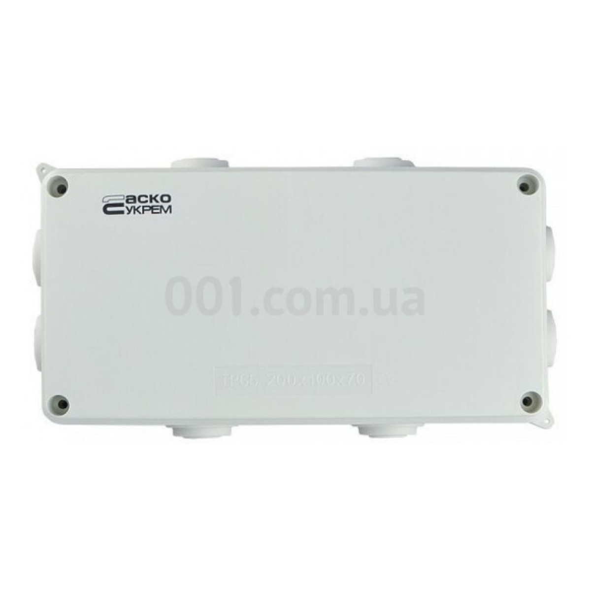 Коробка розподільча TY-RA 200×100×70 мм, АСКО-УКРЕМ 98_98.jpg - фото 2