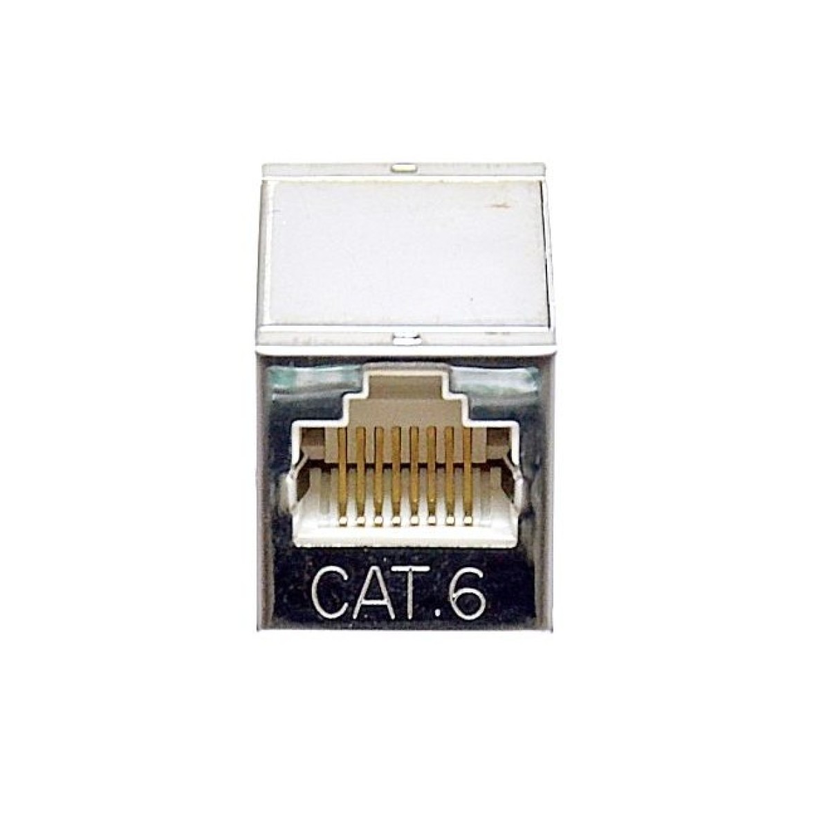 Зрощувач витої пари (з'єднувальна розетка), екранований, під коннектори, CAT.6 98_98.jpg - фото 2
