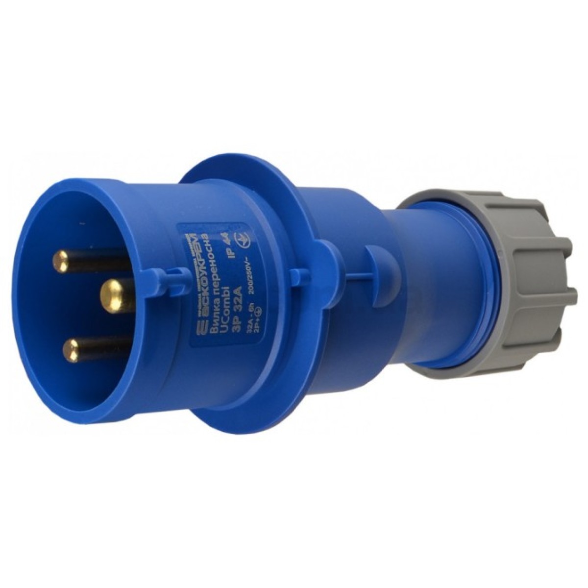 Вилка переносная UCombi 2P+PE 32А 250В IP44, АСКО-УКРЕМ 256_256.jpg
