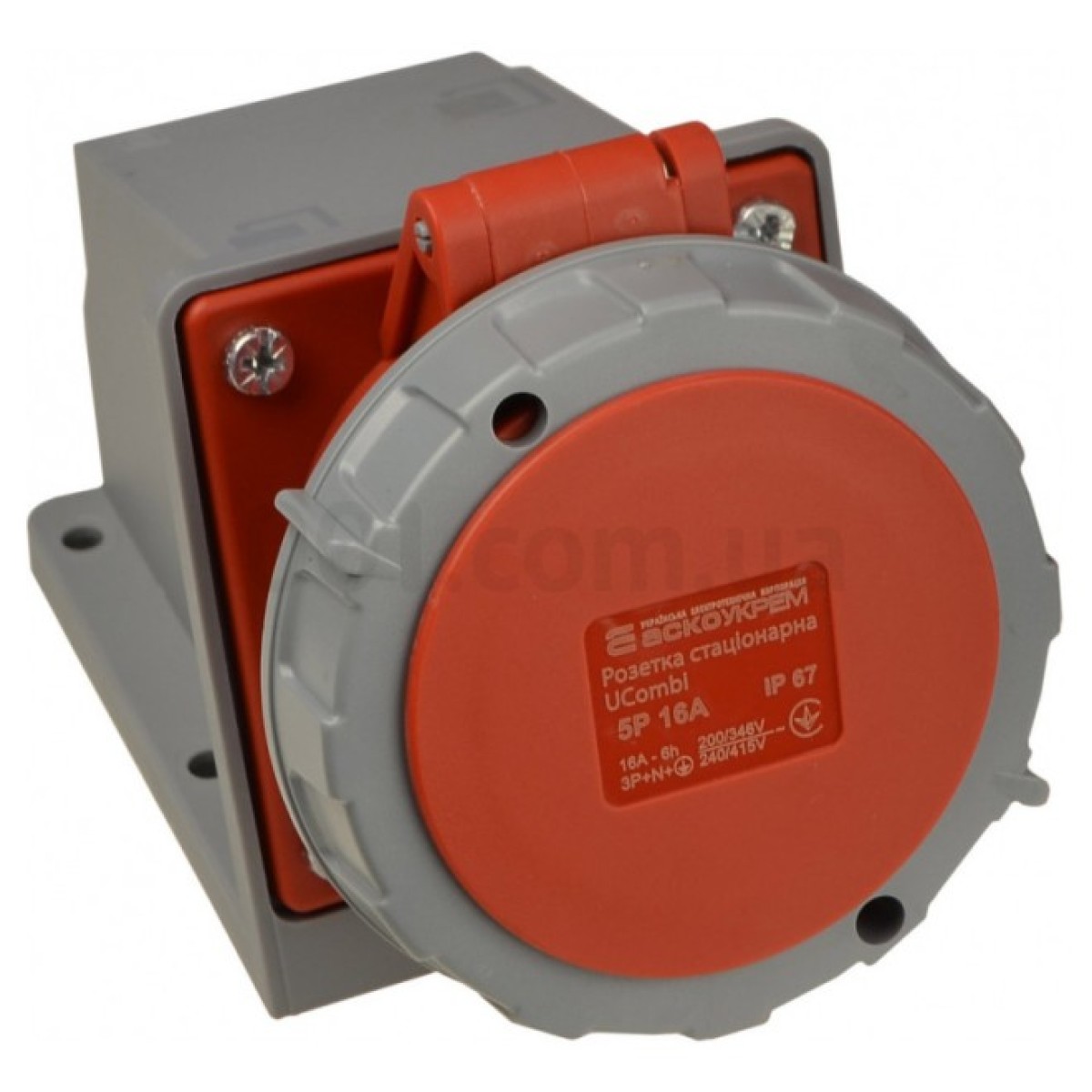 Розетка стационарная UCombi 3P+N+PE 16A 415В IP67, АСКО-УКРЕМ 256_256.jpg