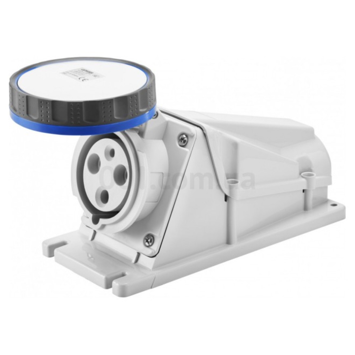 Розетка стационарная 90° IEC 309 HP 2P+PE 63A 230В IP67, GEWISS 256_256.jpg