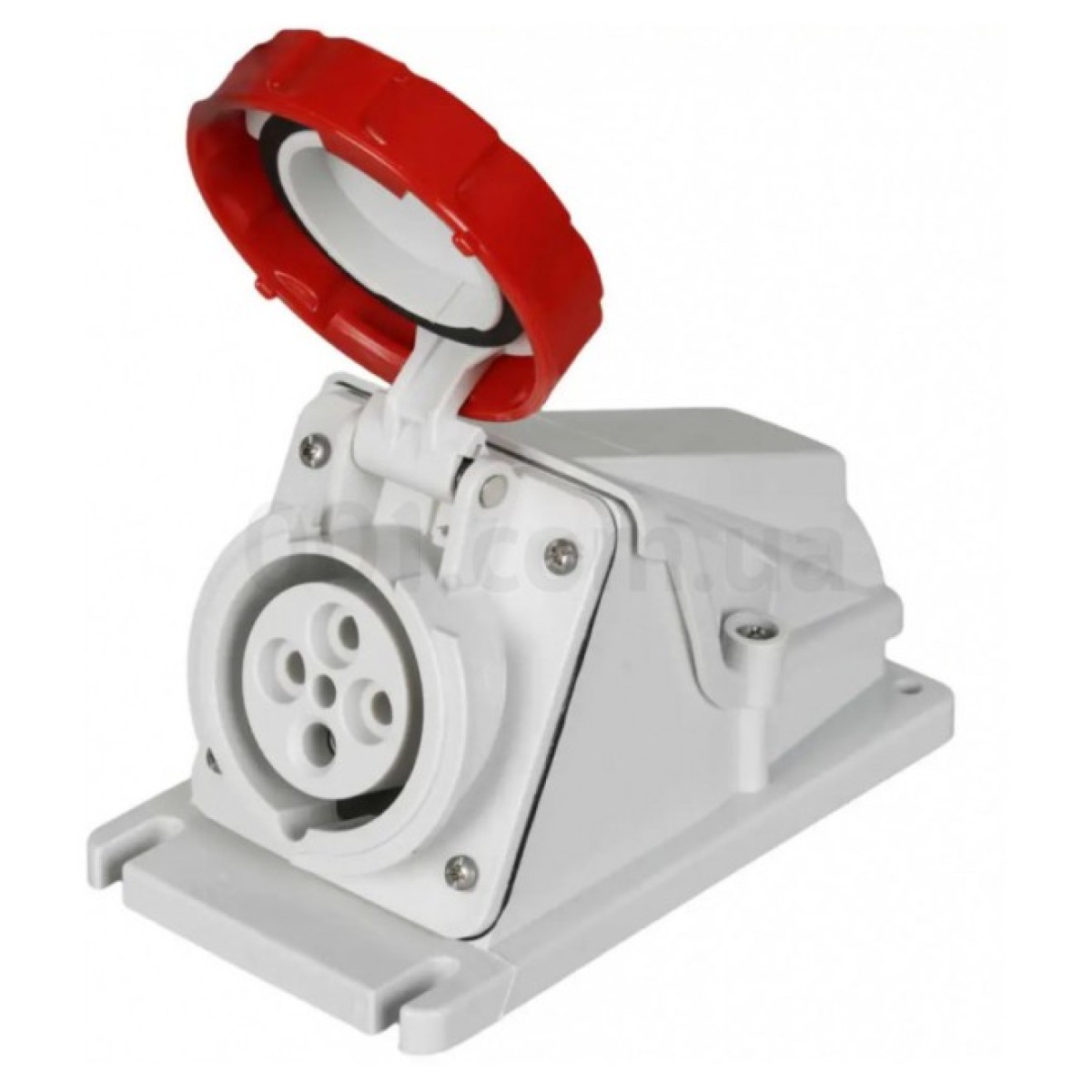 Розетка стационарная 90° IEC 309 HP 3P+PE 32A 400В IP67, GEWISS 256_256.jpg