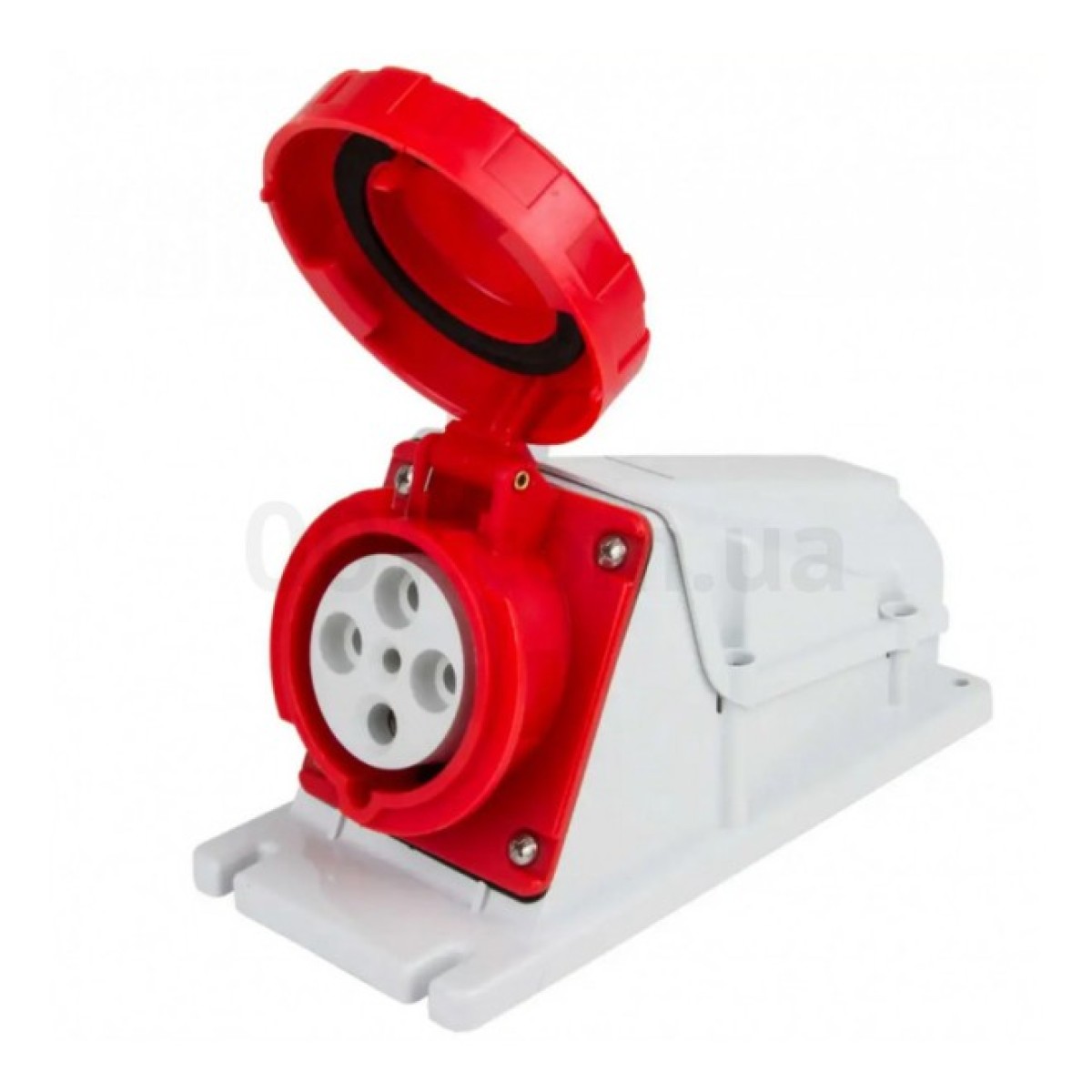 Розетка стационарная 90° IEC 309 HP 3P+PE 63A 400В IP67, GEWISS 256_256.jpg