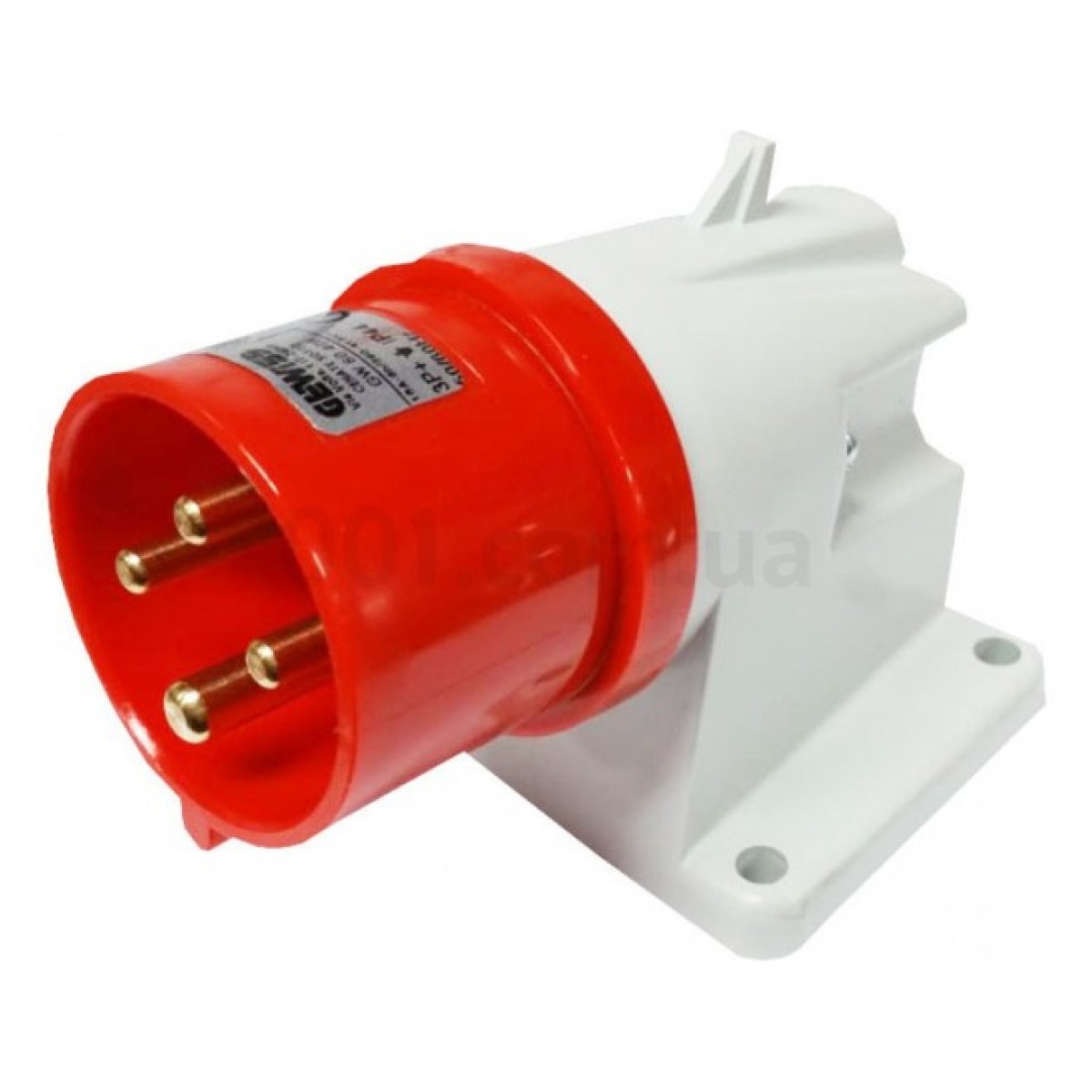 Вилка стационарная 90° IEC 309 HP 3P+PE 16A 400В IP44, GEWISS 256_256.jpg