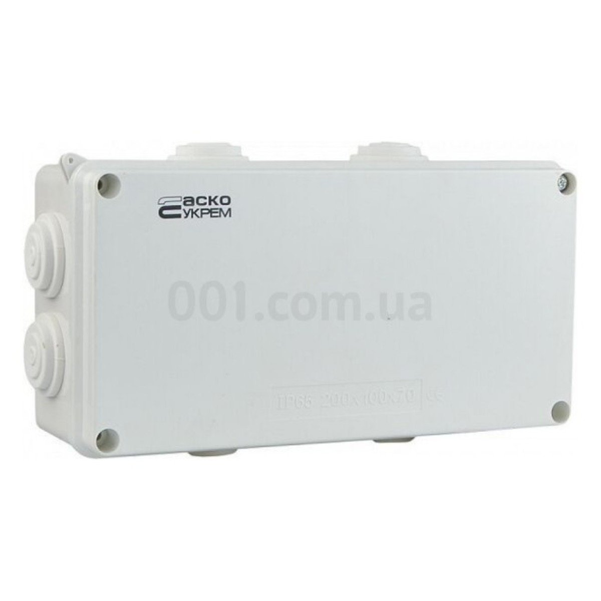 Коробка розподільча TY-RA 200×100×70 мм, АСКО-УКРЕМ 98_98.jpg - фото 3