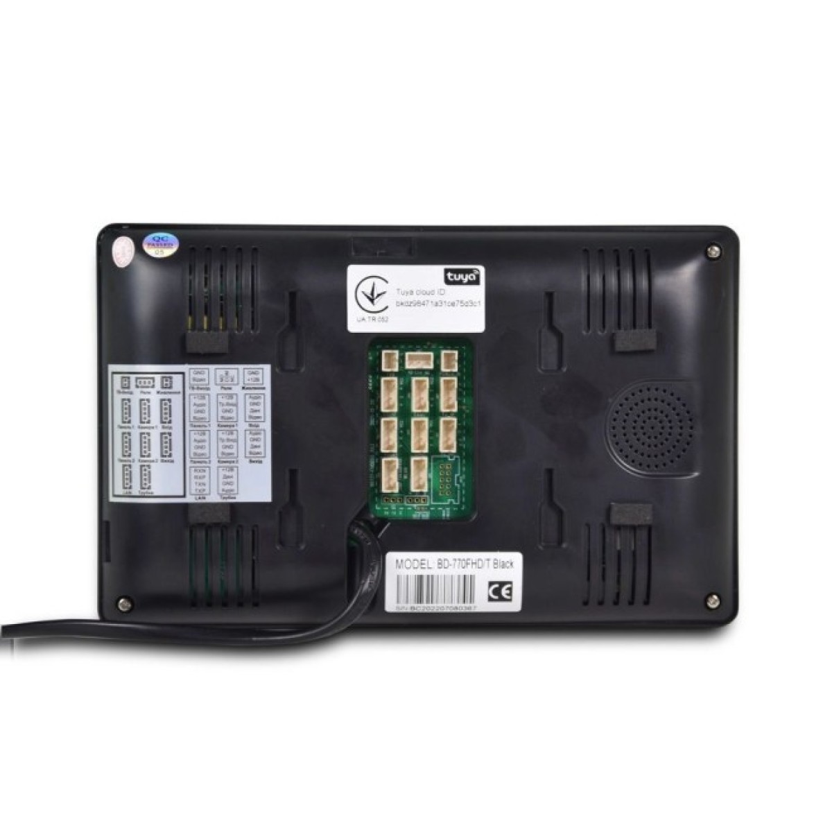 Wi-Fi відеодомофон 7" BCOM BD-770FHD/T Black з підтримкою Tuya Smart (215032) 98_98.jpg - фото 3