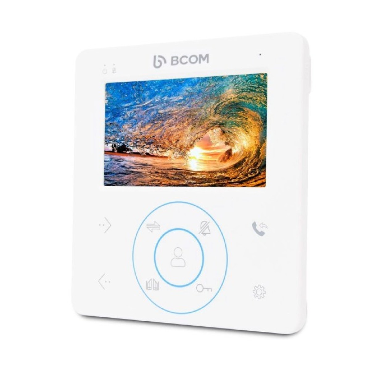 Комплект відеодомофону BCOM BD-480M White Kit: відеодомофон 4" і відеопанель (240556) 98_98.jpg - фото 4