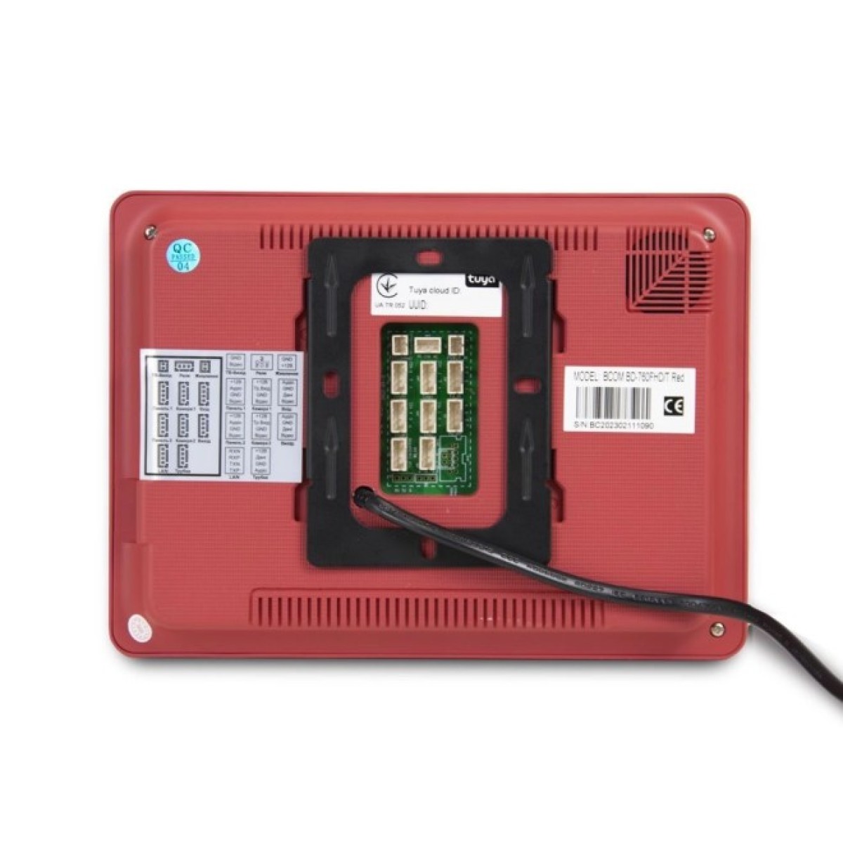 Wi-Fi відеодомофон 7" BCOM BD-760FHD/T Red з підтримкою Tuya Smart (248879) 98_98.jpg - фото 2