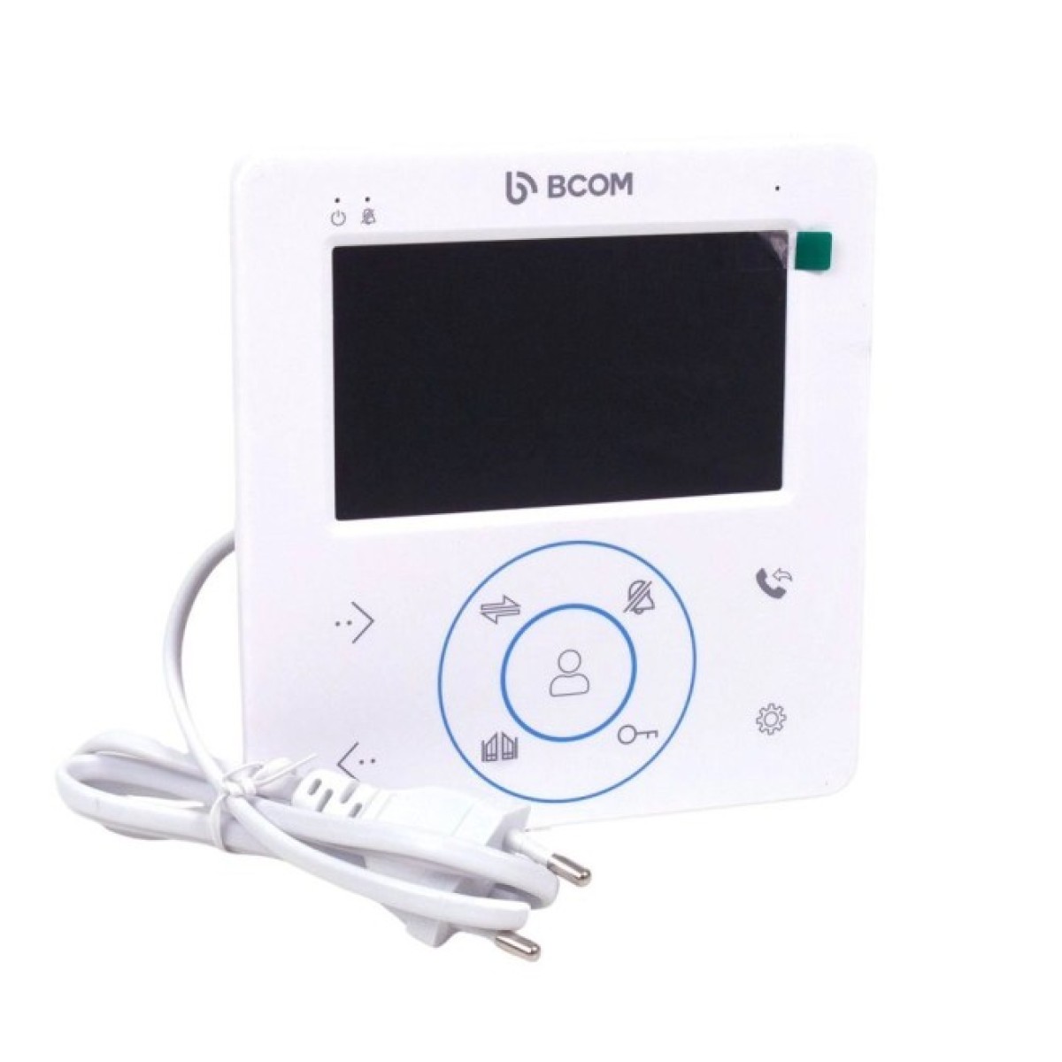 Комплект відеодомофону BCOM BD-480 White Kit: відеодомофон 4" і відеопанель (240552) 98_98.jpg - фото 2