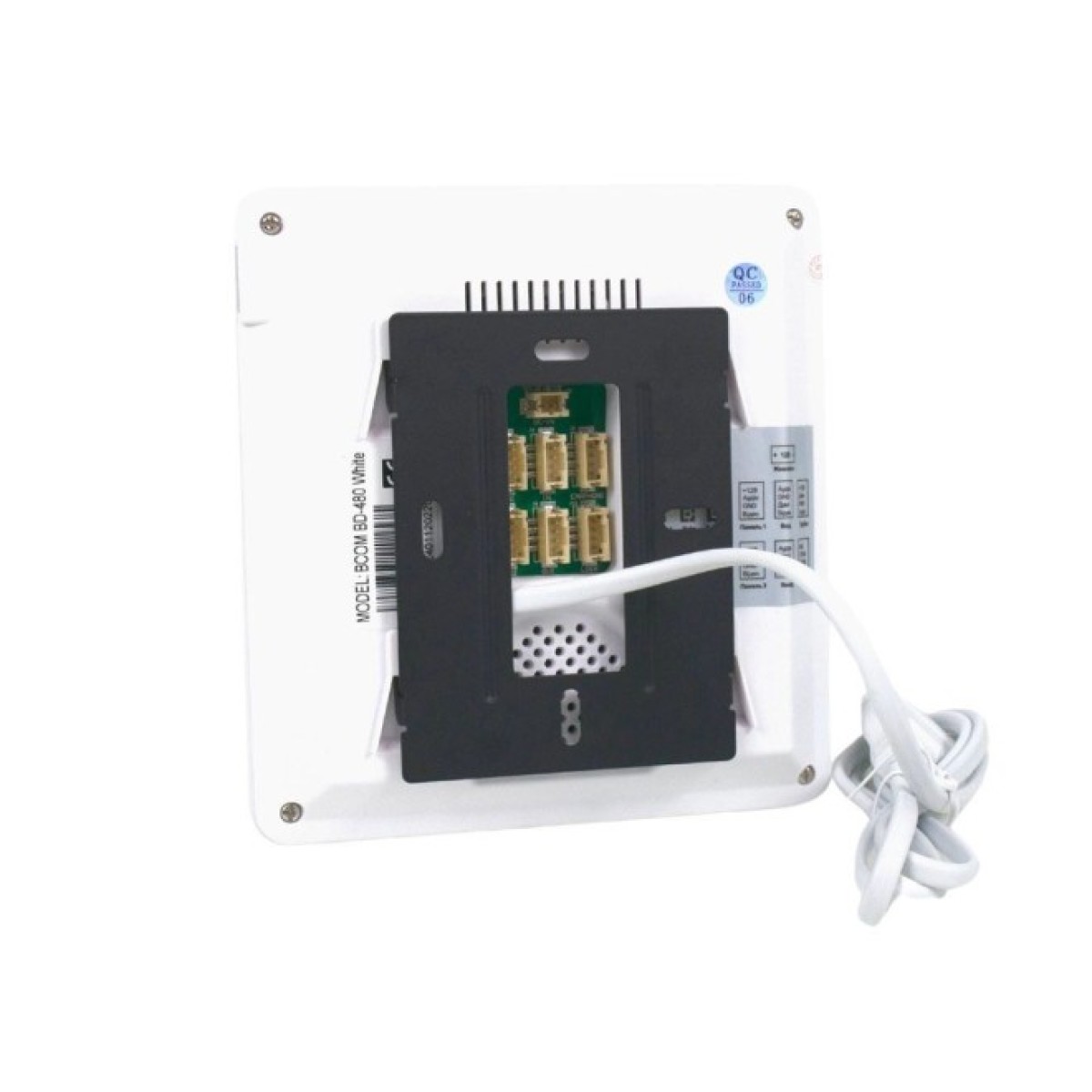 Комплект відеодомофону BCOM BD-480 White Kit: відеодомофон 4" і відеопанель (240552) 98_98.jpg - фото 4