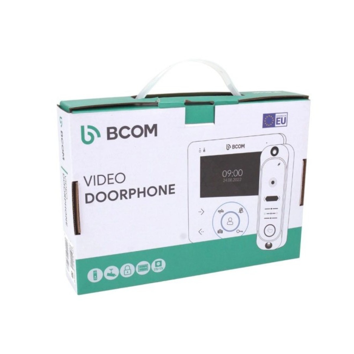 Комплект відеодомофону BCOM BD-480 White Kit: відеодомофон 4" і відеопанель (240552) 98_98.jpg - фото 10