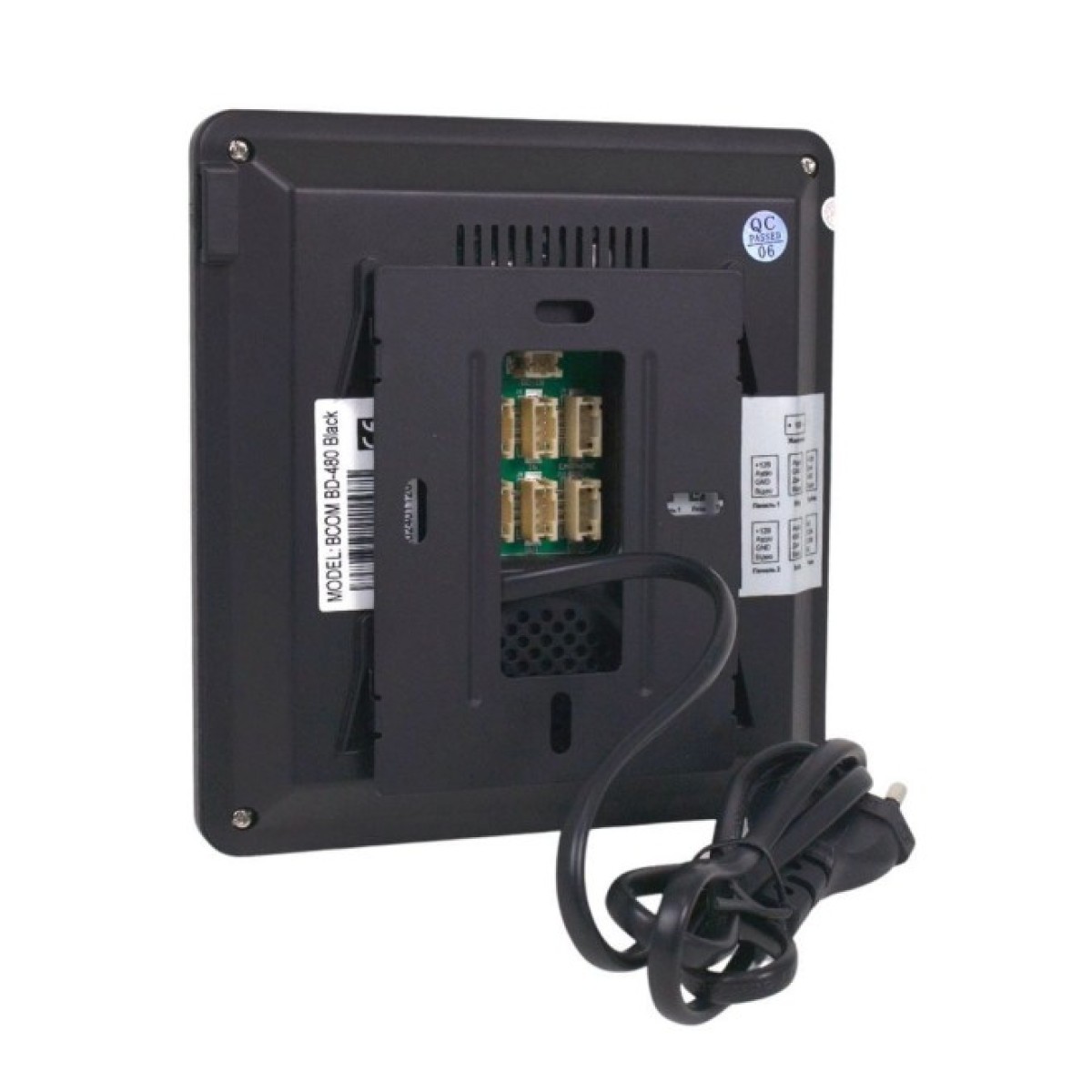 Комплект видеодомофона BCOM BD-480 Black Kit: видеодомофон 4" и видеопанель (240551) 98_98.jpg - фото 5