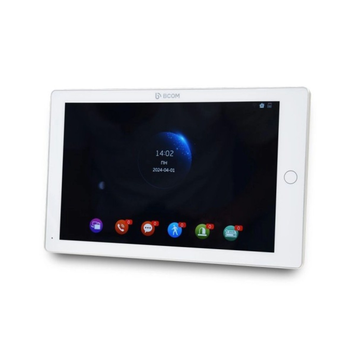 Видеодомофон 10" BCOM BD-1070FHD/DVR-T White с поддержкой Tuya Smart + Видеопанель Tantos Triniti FHD (2896241) 98_98.jpg - фото 2