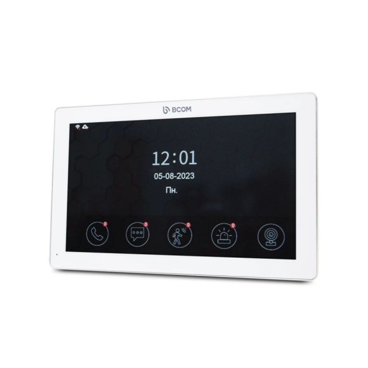 Видеодомофон 10" BCOM BD-1070FHD White + Видеопанель Tantos Triniti FHD (2405471) 98_98.jpg - фото 2