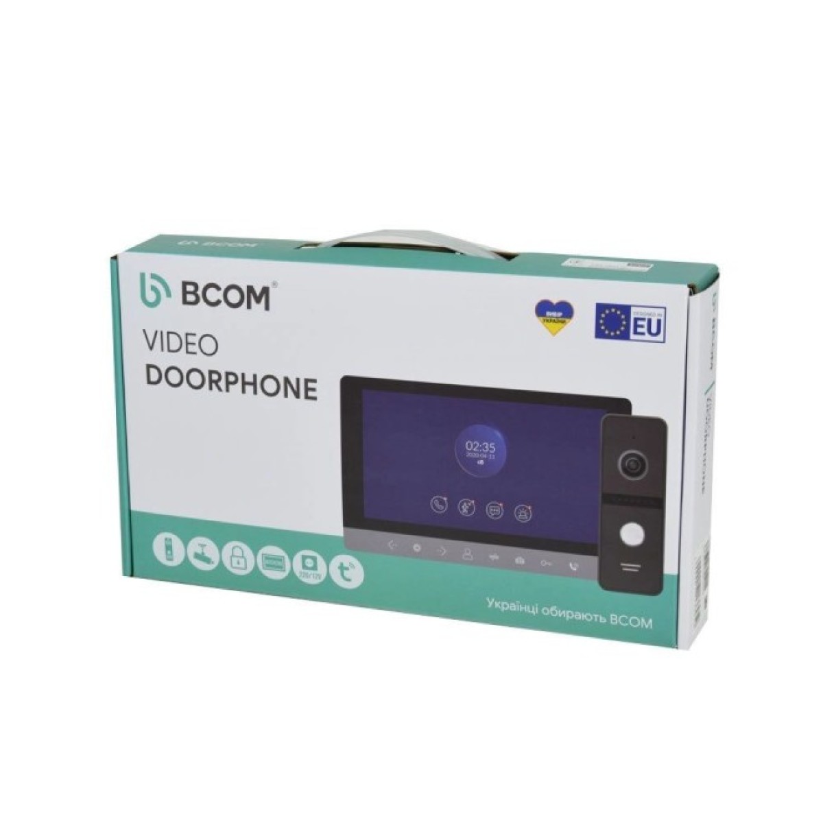 Комплект видеодомофона BCOM BD-791FHD/T Kit: видеодомофон 7" с поддержкой Tuya Smart и видеопанель (301386) 98_98.jpg - фото 6