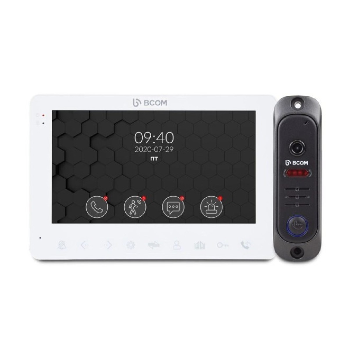 Комплект видеодомофона BCOM BD-780 White Kit (240561) 256_256.jpg