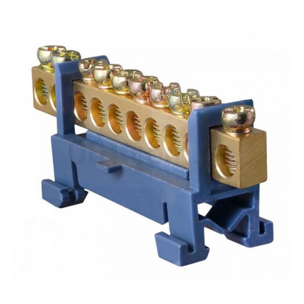 Шина нулевая BC-510 с изолятором на DIN-рейку 10 отверстий, АСКО-УКРЕМ 256_256.jpg