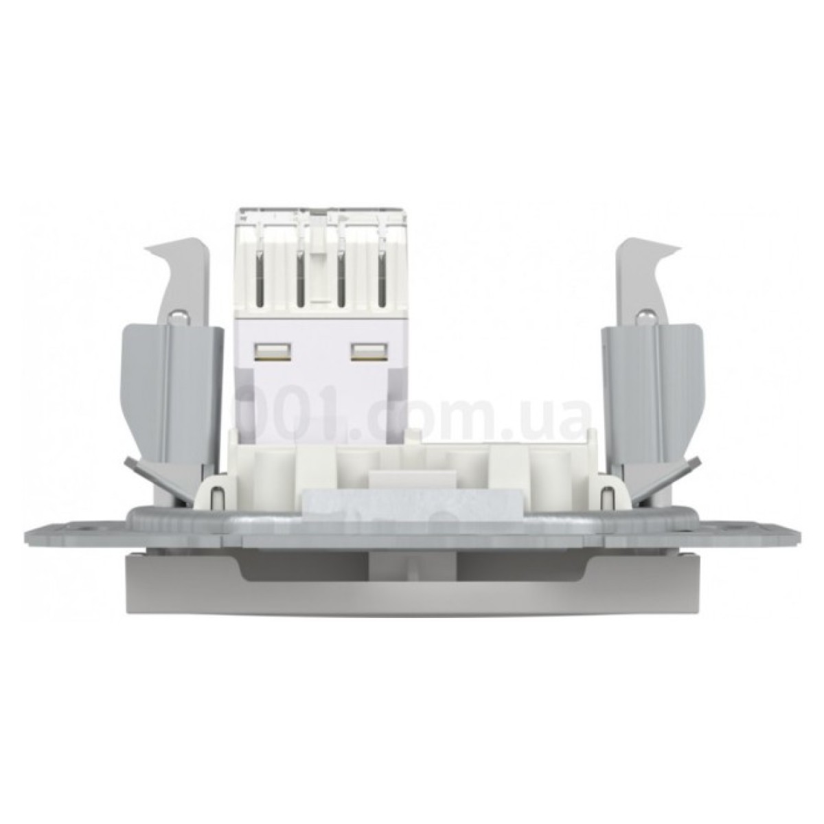Розетка компьютерная (RJ45) кат.5e UTP Asfora белая БЕЗ РАМКИ, Schneider Electric 98_98.jpg - фото 2