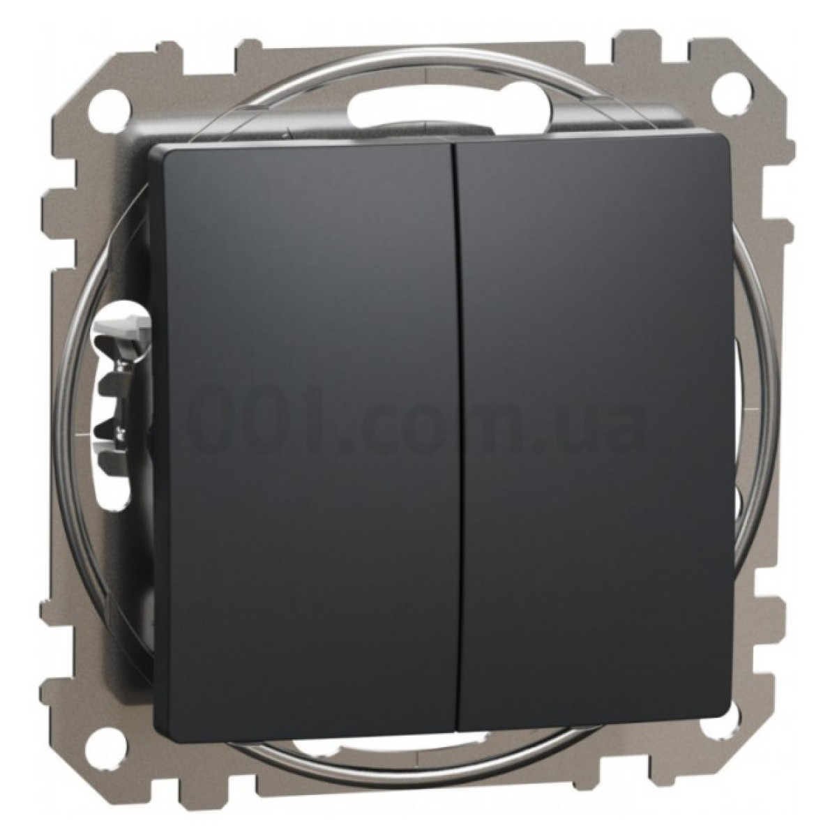 Выключатель 2-клавишный Sedna Design черный, Schneider Electric 256_256.jpg
