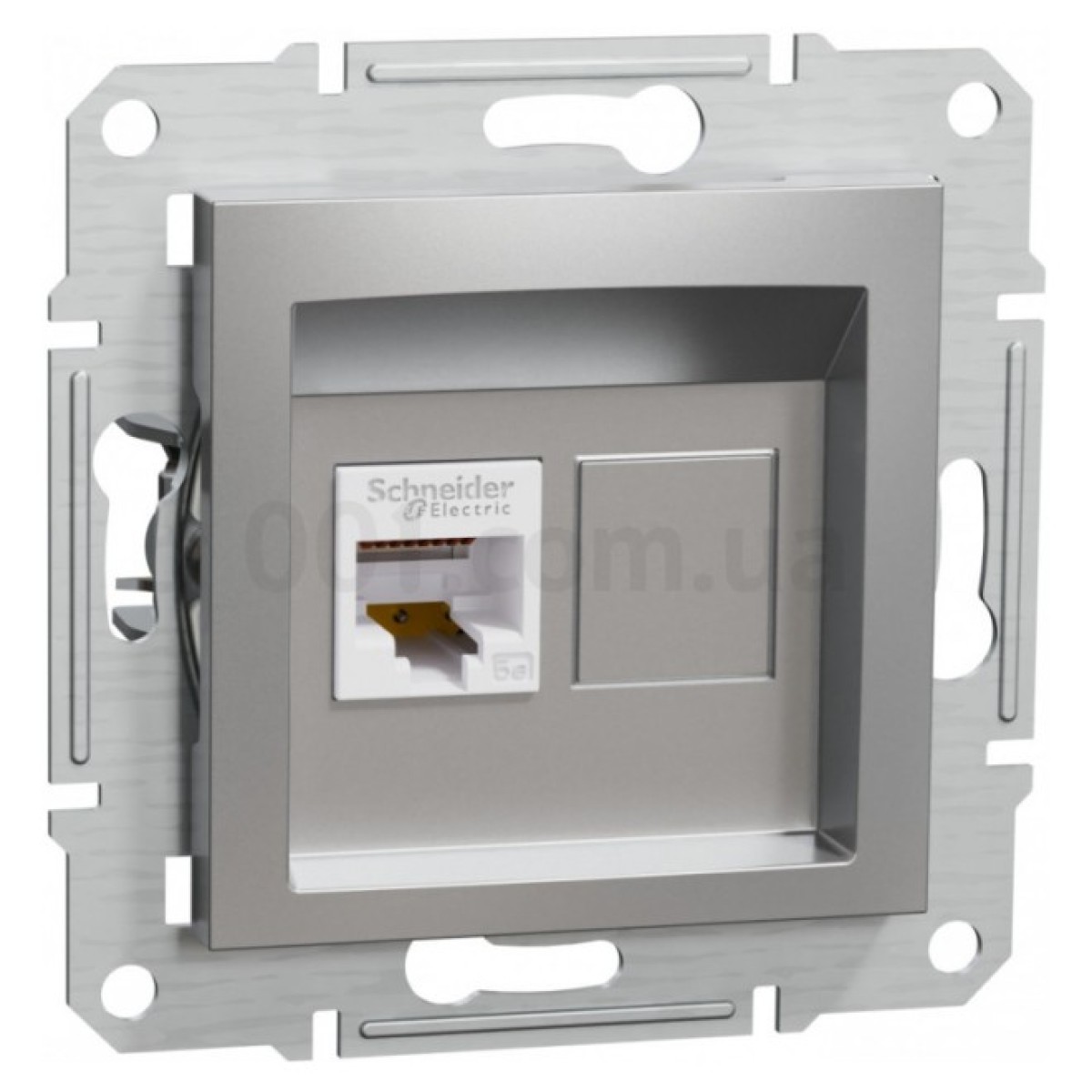 Розетка компьютерная (RJ45) кат.5e UTP Asfora алюминий, Schneider Electric 256_256.jpg