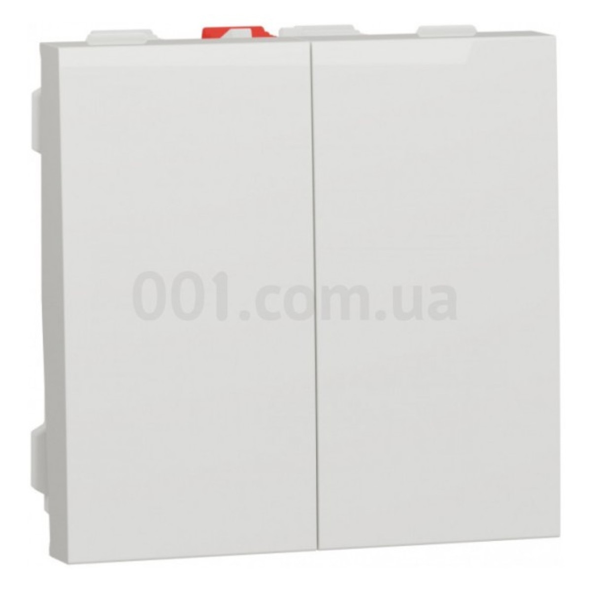 Выключатель 2-клавишный (2 модуля) 10А Unica New белый, Schneider Electric 256_256.jpg