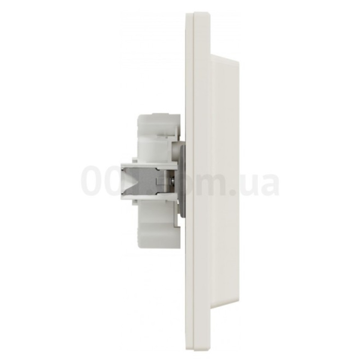 Розетка без з/к двойная Asfora кремовая, Schneider Electric 98_98.jpg - фото 2