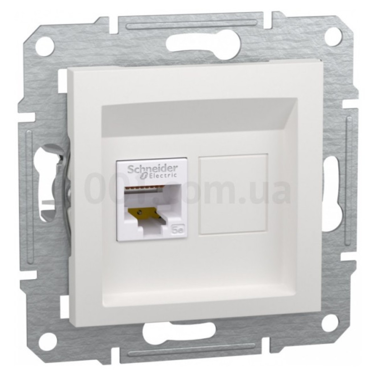Розетка компьютерная (RJ45) кат.5e UTP Asfora белая БЕЗ РАМКИ, Schneider Electric 256_256.jpg