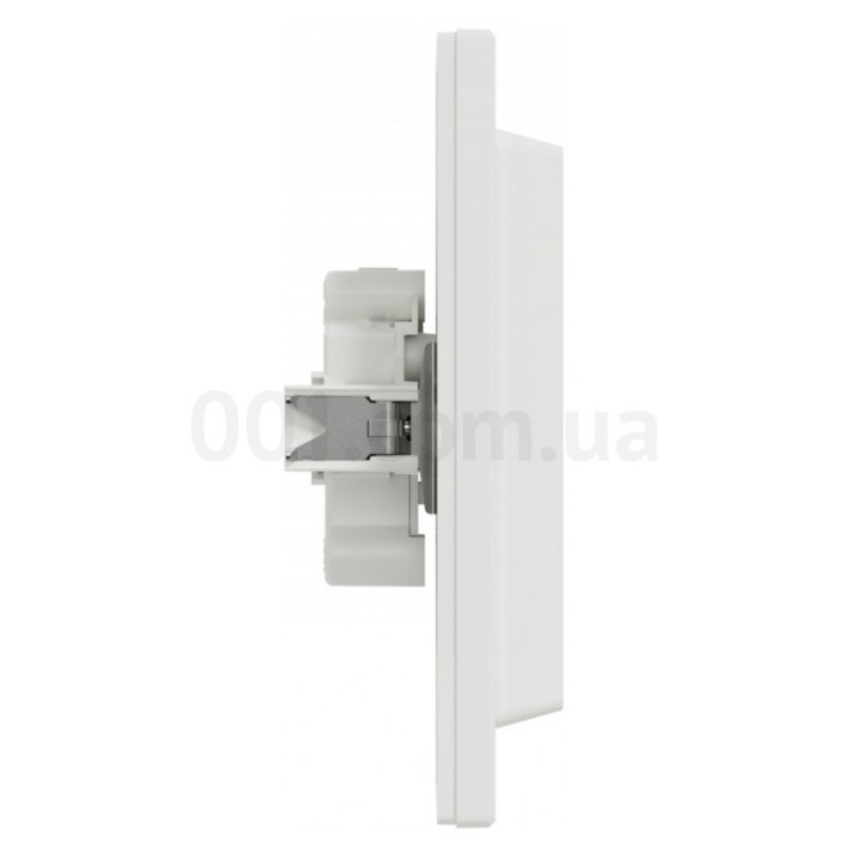 Розетка без з/к двойная Asfora белая, Schneider Electric 98_98.jpg - фото 3