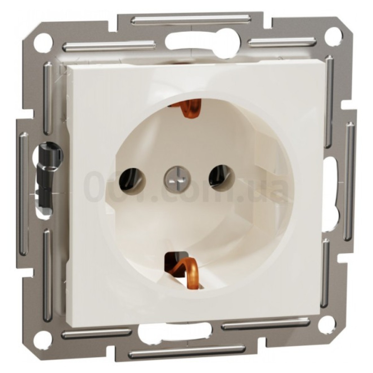 Розетка с з/к Asfora кремовая БЕЗ РАМКИ, Schneider Electric 256_256.jpg
