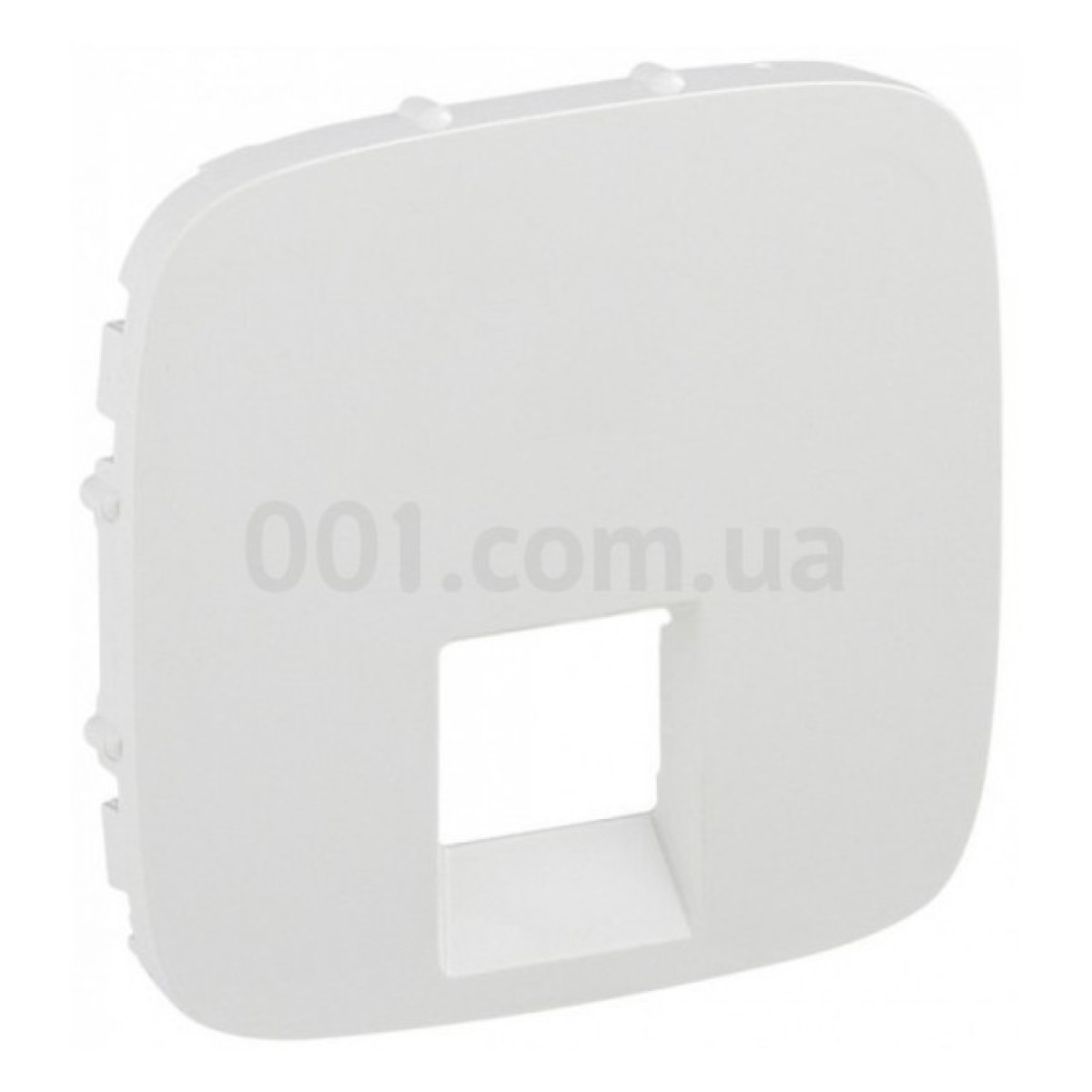 Лицьова панель одинарної розетки RJ11/RJ45 Valena Allure біла, Legrand 256_256.jpg