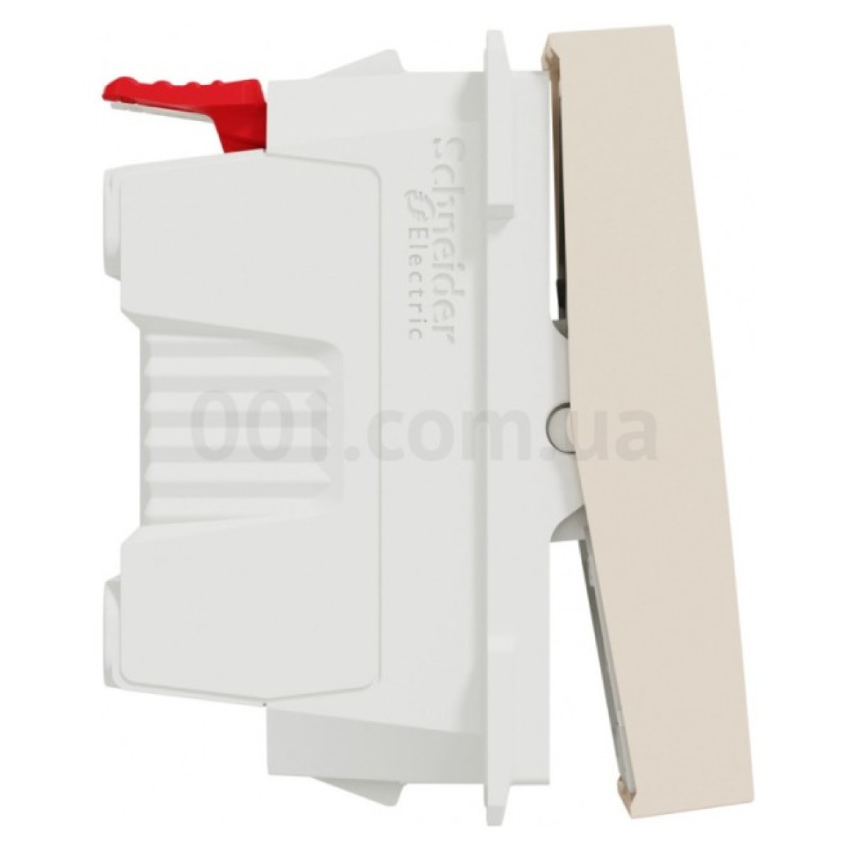 Выключатель 1-клавишный (1 модуль) 10А Unica New бежевый, Schneider Electric 98_98.jpg - фото 3