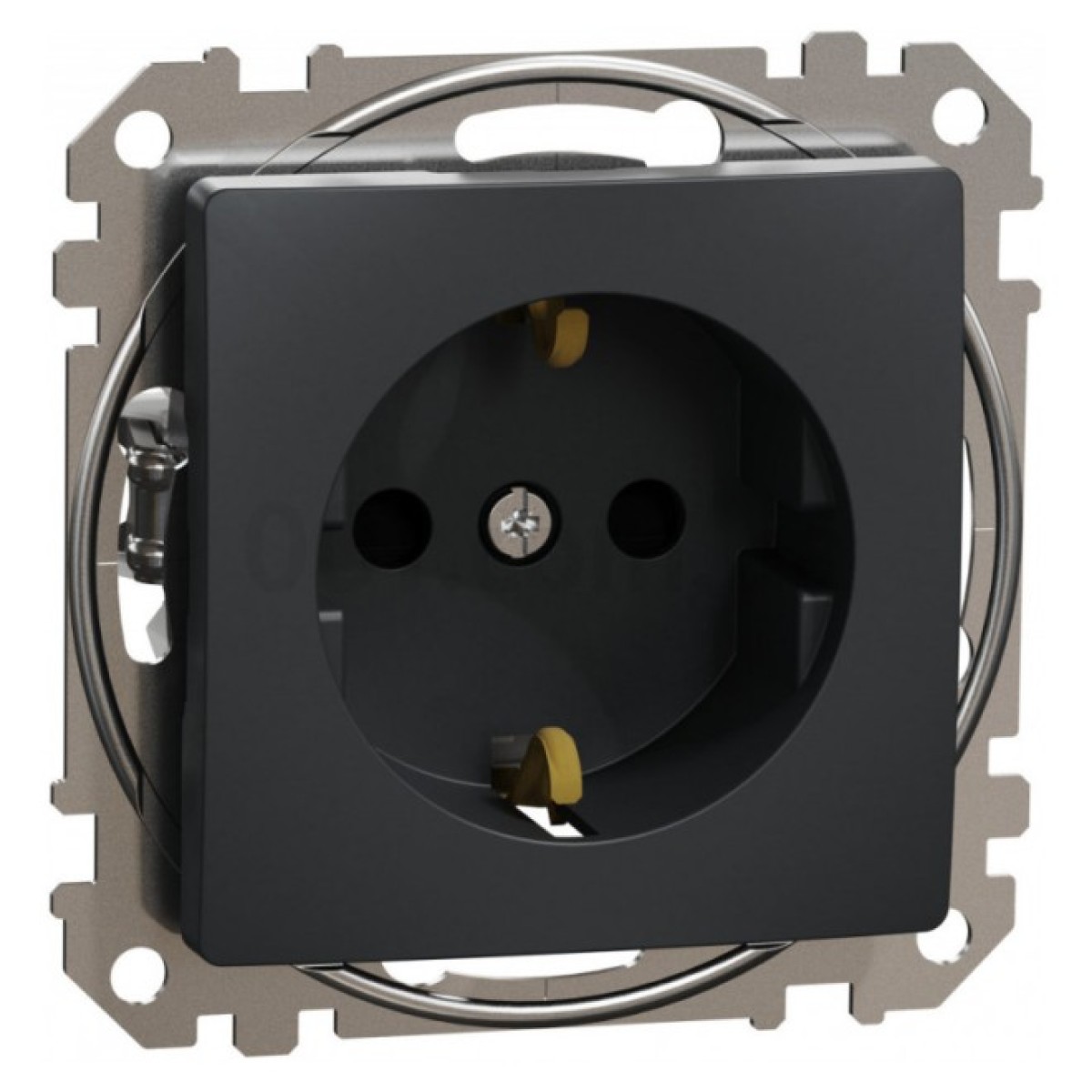 Розетка с з/к и шторками Sedna Design черная, Schneider Electric 256_256.jpg