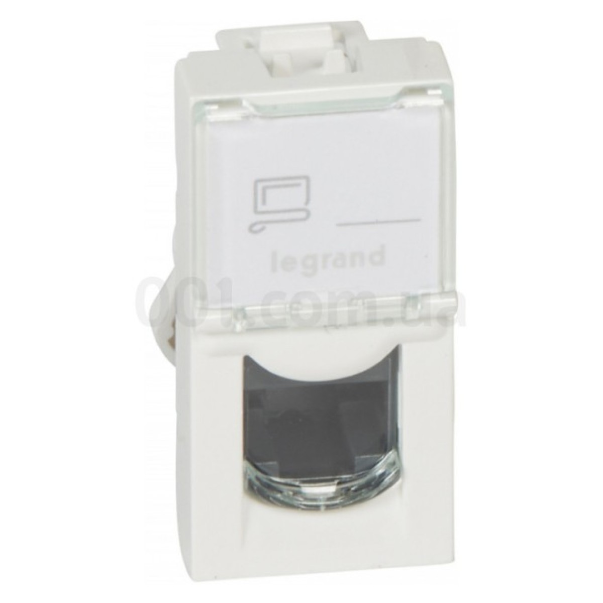 Розетка RJ45 UTP кат.5e 1 модуль Mosaic белая, Legrand 256_256.jpg