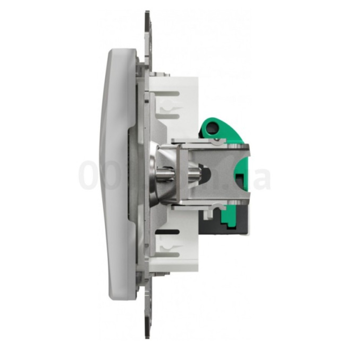 Розетка компьютерная RJ45 кат.5е UTP Sedna Design алюминий, Schneider Electric 98_98.jpg - фото 4