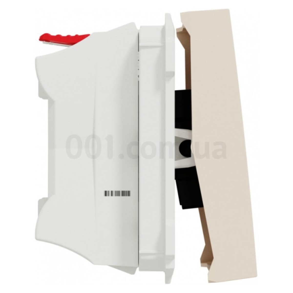Выключатель 1-клавишный (2 модуля) 10А Unica New бежевый, Schneider Electric 98_98.jpg - фото 6