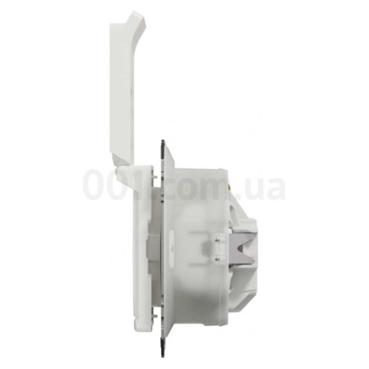 Розетка с з/к, шторками и крышкой IP44 Sedna Design белая, Schneider Electric 98_98.jpg - фото 3