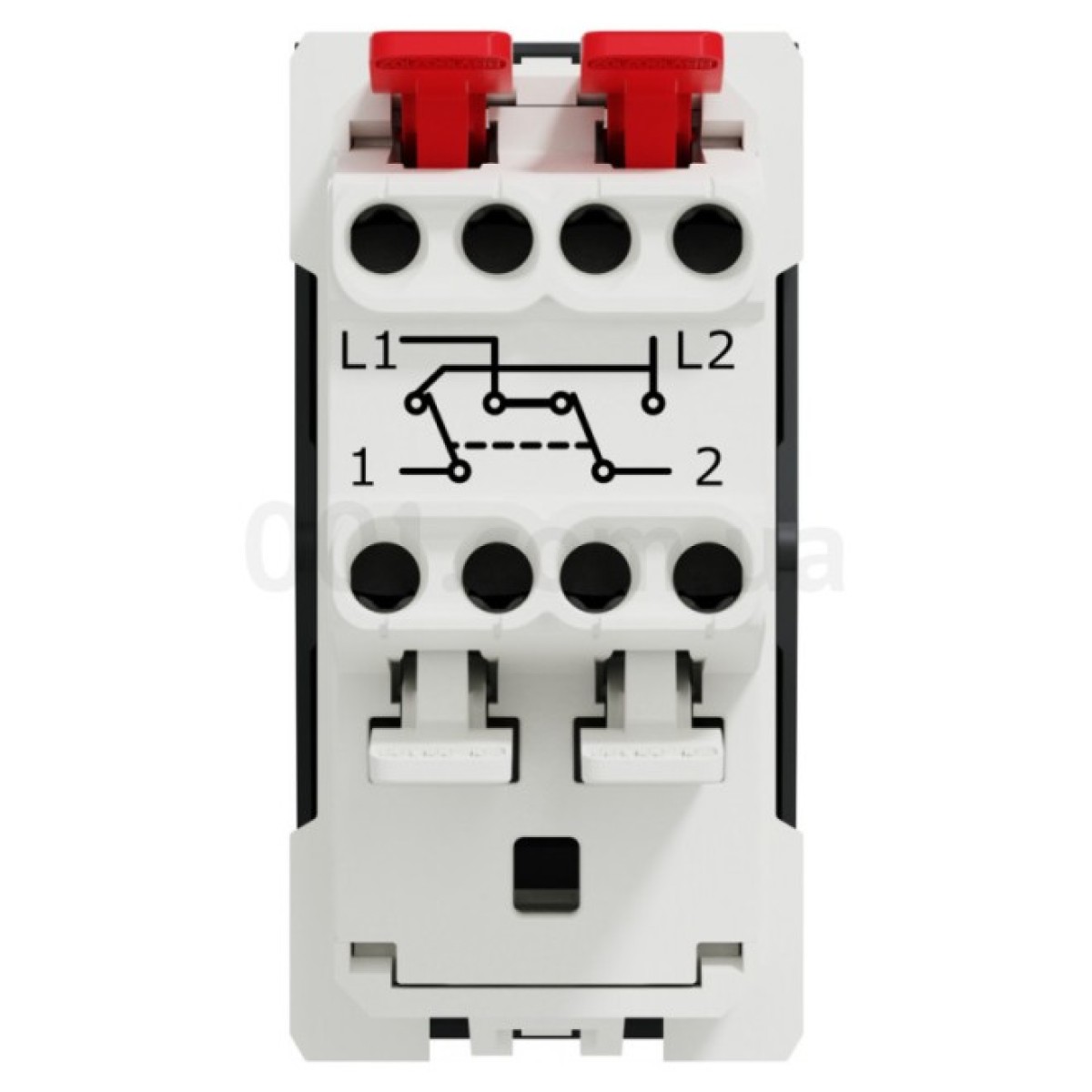 Переключатель перекрестный 1-клавишный (1 модуль) 10А Unica New антрацит, Schneider Electric 98_98.jpg - фото 5