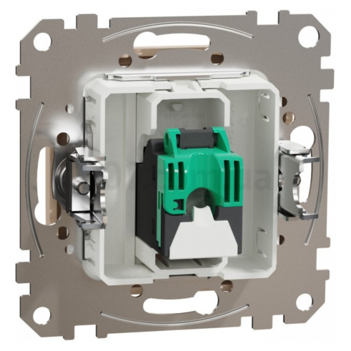 Розетка компьютерная RJ45 кат.5е UTP Sedna Design бежевая, Schneider Electric 98_98.jpg - фото 5