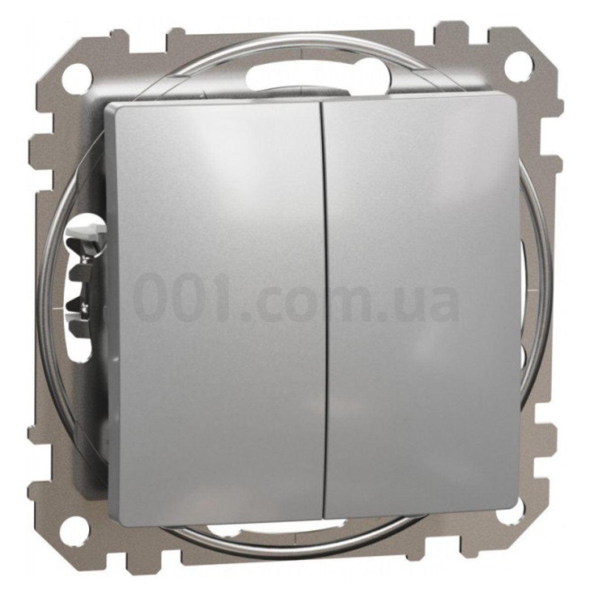 Выключатель 2-клавишный Sedna Design алюминий, Schneider Electric 256_256.jpg