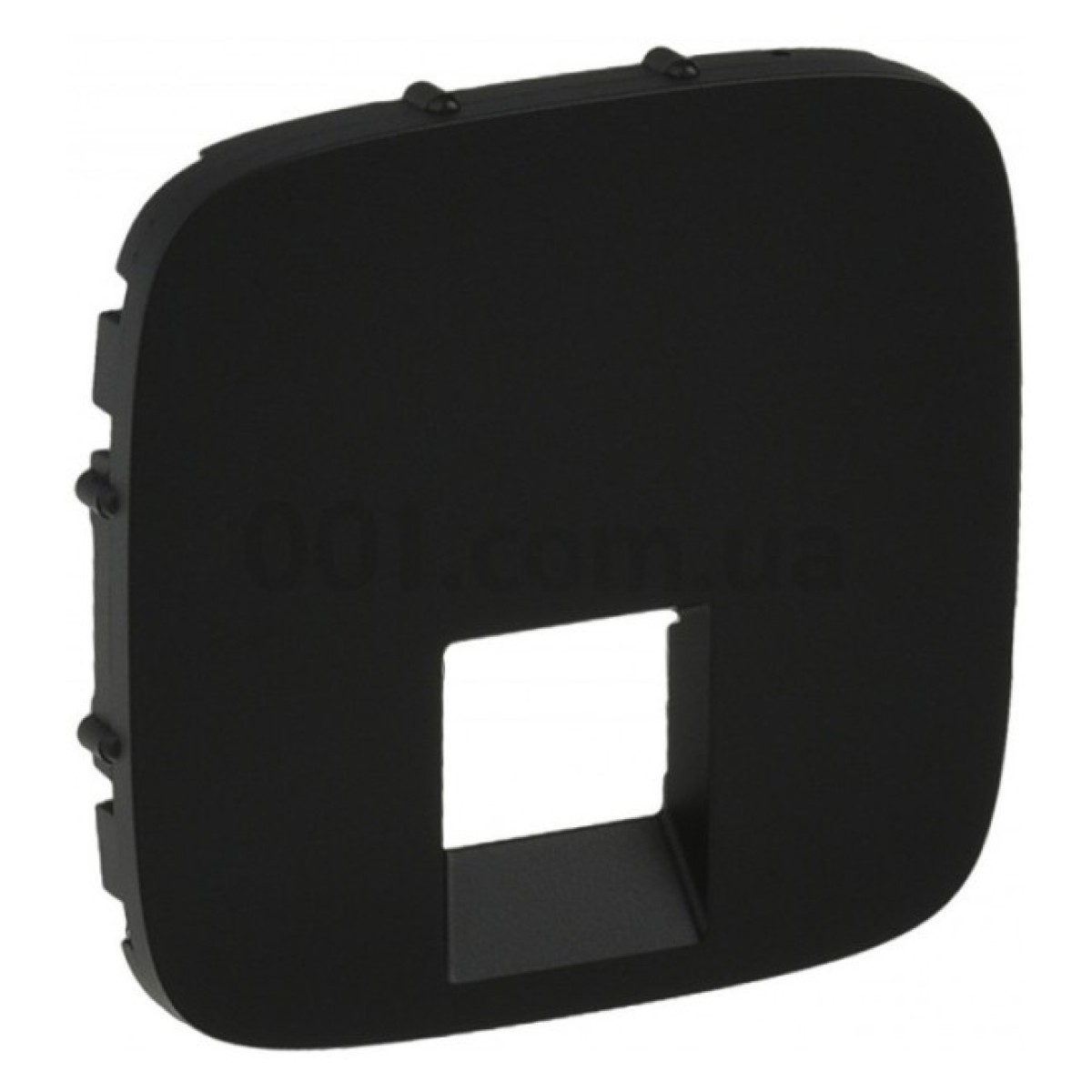 Лицьова панель одинарної розетки RJ11/RJ45 Valena Allure антрацит, Legrand 256_256.jpg