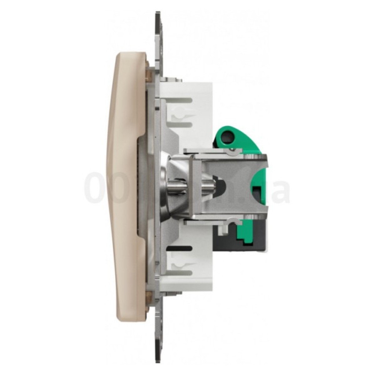 Розетка компьютерная RJ45 кат.5е UTP Sedna Design бежевая, Schneider Electric 98_98.jpg - фото 6