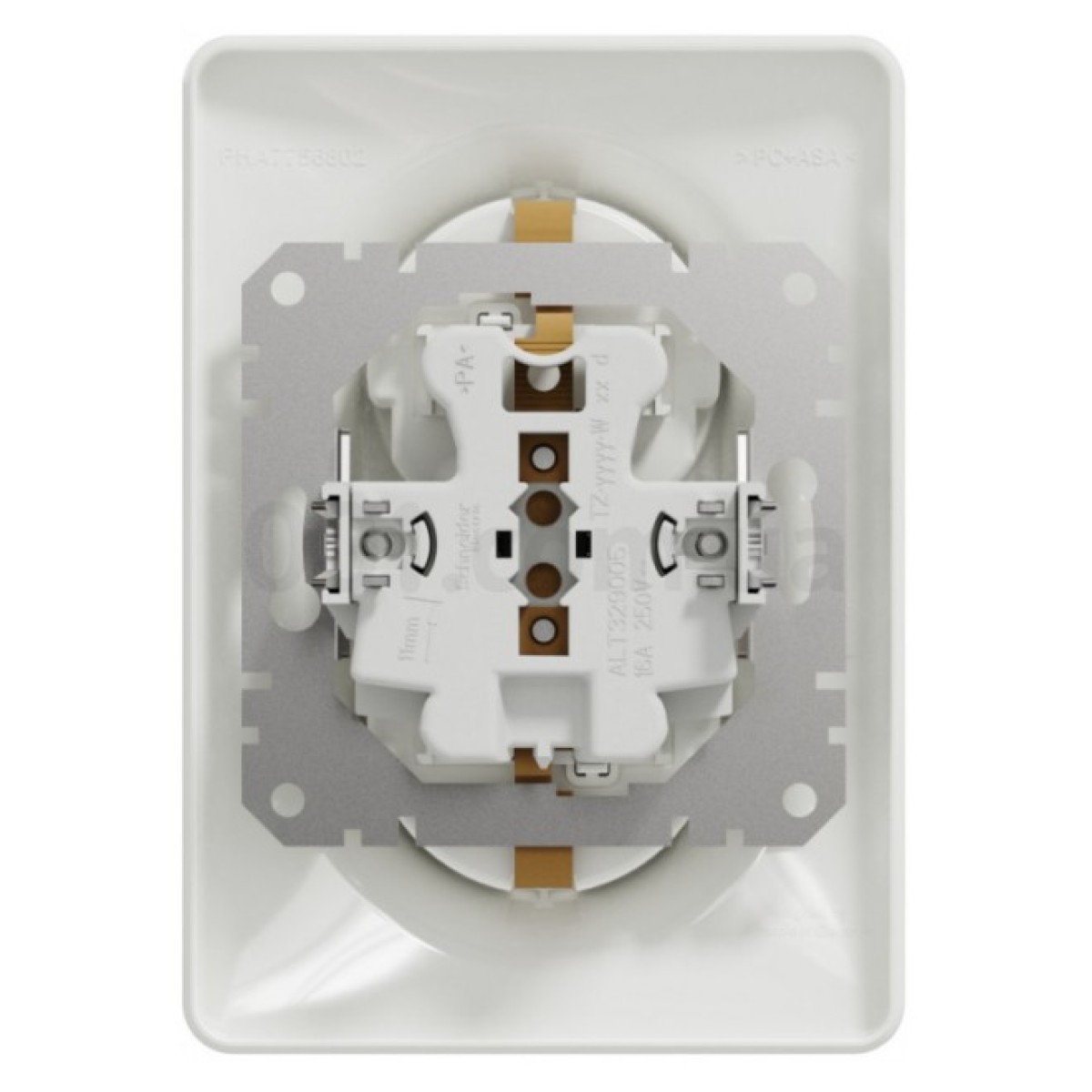 Розетка с з/к и шторками двойная Sedna Design белая, Schneider Electric 98_98.jpg - фото 6